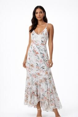 Alice Elle halter/sundress ladies size 8 floral pattern